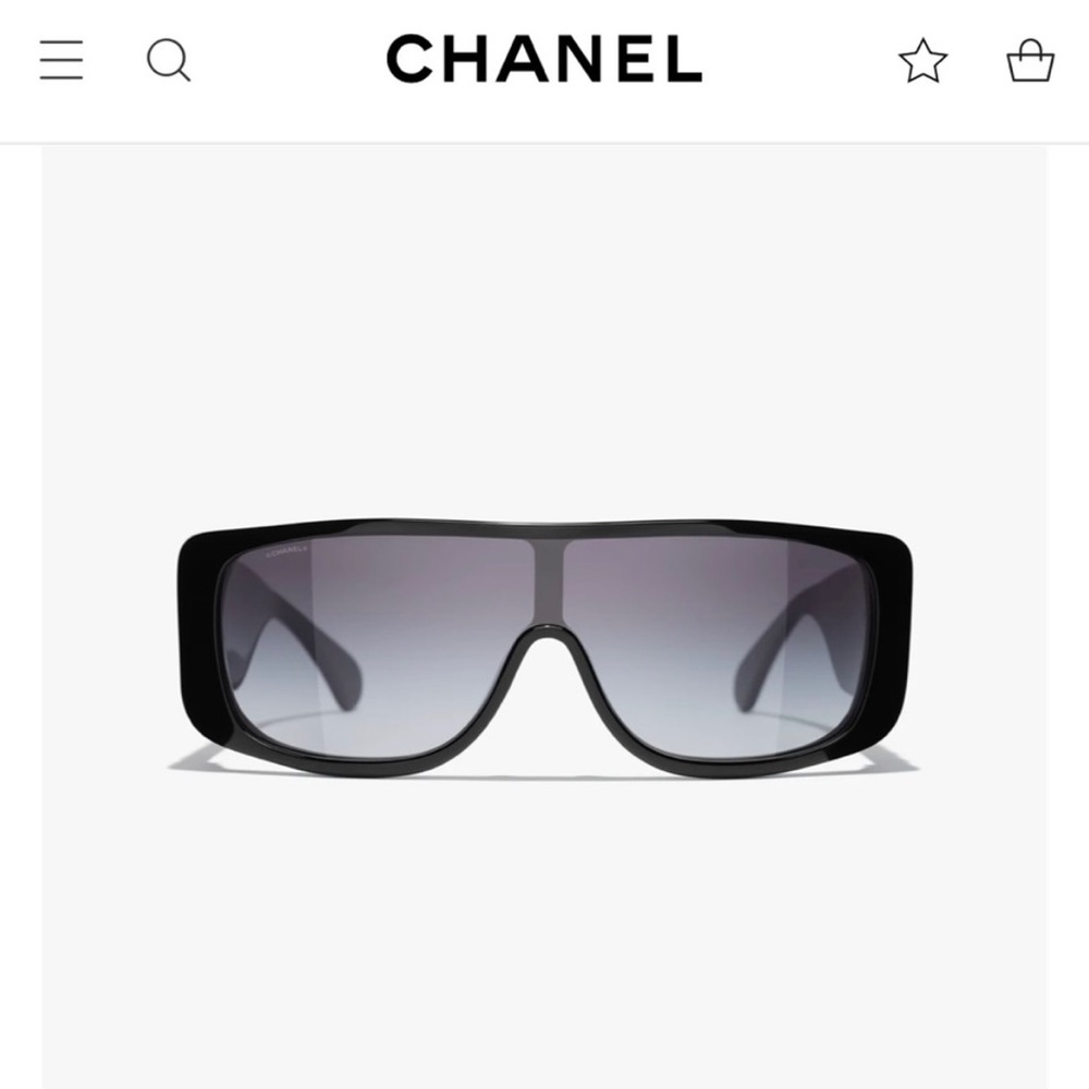 COPY - Chanel Sheild Sunglasses Noir Exo